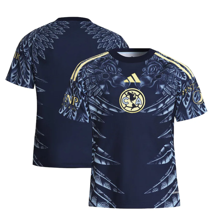adidas Youth Club America 2025 - 26 Away Jersey - Navy Blue