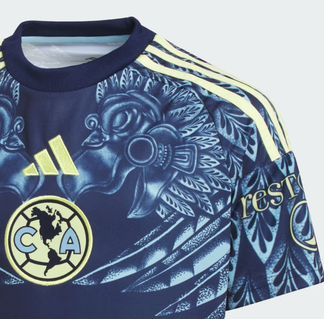 adidas Youth Club America 2025 - 26 Away Jersey - Navy Blue