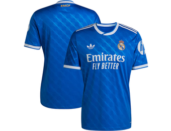 adidas Real Madrid 2025 - 26 Third Jersey - Blue Bird