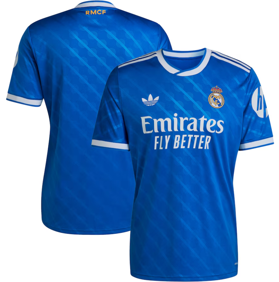 adidas Real Madrid 2025 - 26 Third Jersey - Blue Bird
