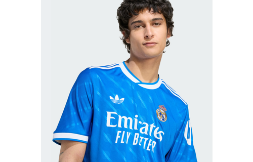 adidas Real Madrid 2025 - 26 Third Jersey - Blue Bird
