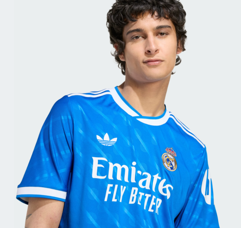adidas Real Madrid 2025 - 26 Third Jersey - Blue Bird