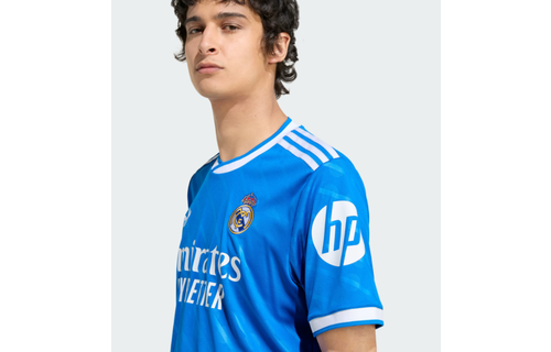 adidas Real Madrid 2025 - 26 Third Jersey - Blue Bird
