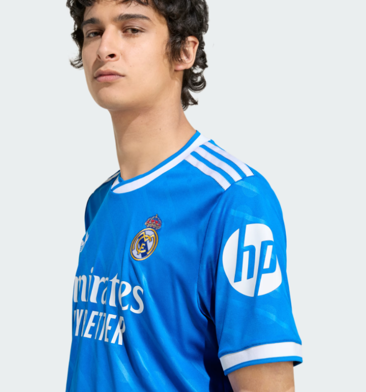 adidas Real Madrid 2025 - 26 Third Jersey - Blue Bird