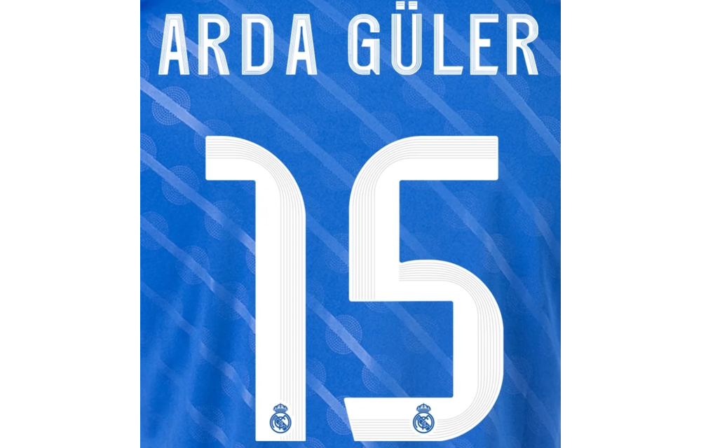 La Liga 2025 - 26 Official Nameset ( Name and Number Set)
