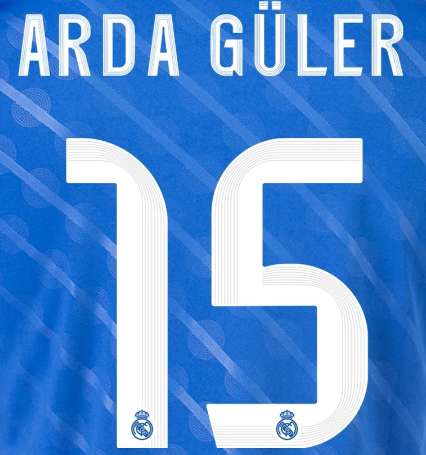 La Liga 2025 - 26 Official Nameset ( Name and Number Set)