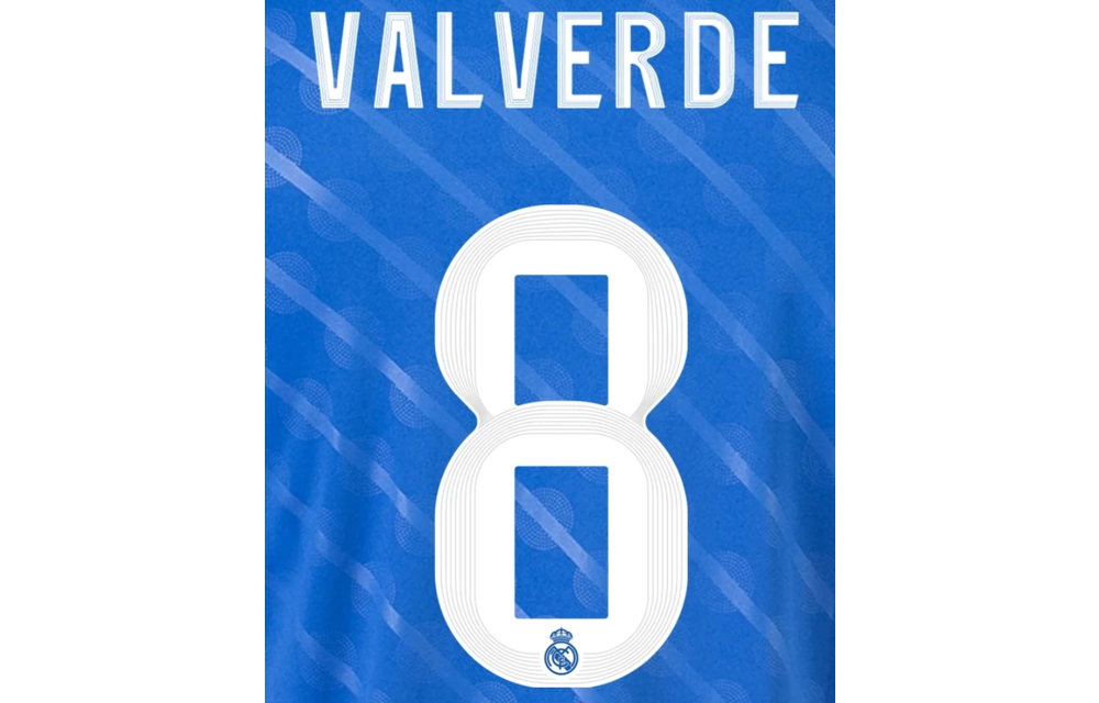 La Liga 2025 - 26 Official Nameset ( Name and Number Set)
