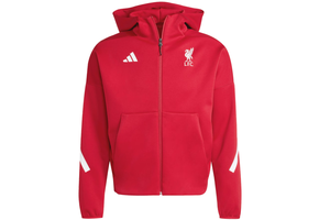 adidas Liverpool FC 2025 - 26 ZNE Anthem Jacket - Strawberry Red