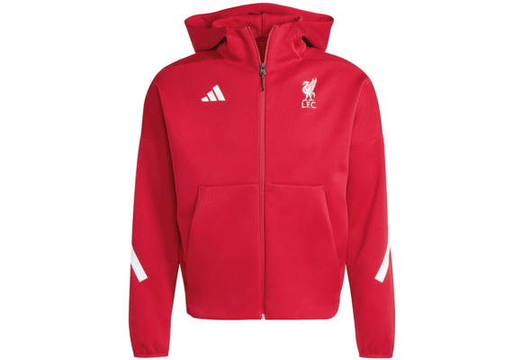 adidas Liverpool FC 2025 - 26 ZNE Anthem Jacket - Strawberry Red