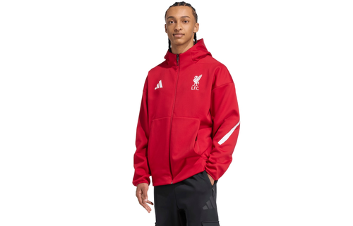 adidas Liverpool FC 2025 - 26 ZNE Anthem Jacket - Strawberry Red