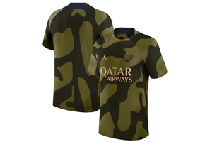Jordan PSG  Paris Saint German 2024 - 25 Academy Pro Prematch Training Jersey - Olive/Obsidian
