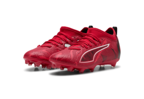 Puma Jr Ultra 5 Match CP Pulisic FG/AG - Fast Red/Black/Fire Orchid