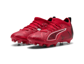 Puma Jr Ultra 5 Match CP Pulisic FG/AG - Fast Red/Black/Fire Orchid