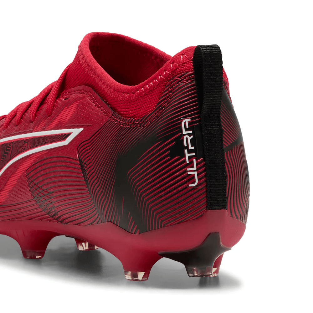 Puma Jr Ultra 5 Match CP Pulisic FG/AG - Fast Red/Black/Fire Orchid