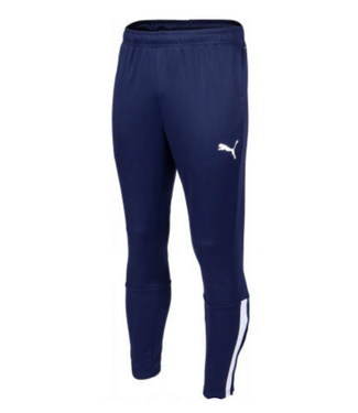 Puma Puma Mens TeamLiga 25 Soccer Training Pants - Navy Blue / White