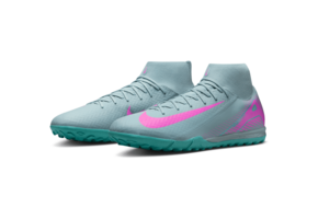 Nike Zoom Mercurial Superfly 10 Prism Academy TF Turf - Ocean Cube/Pink Blast