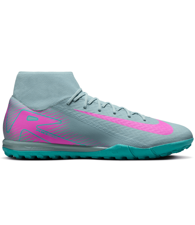Nike Nike Zoom Mercurial Superfly 10 Prism Academy TF Turf - Ocean Cube/Pink Blast