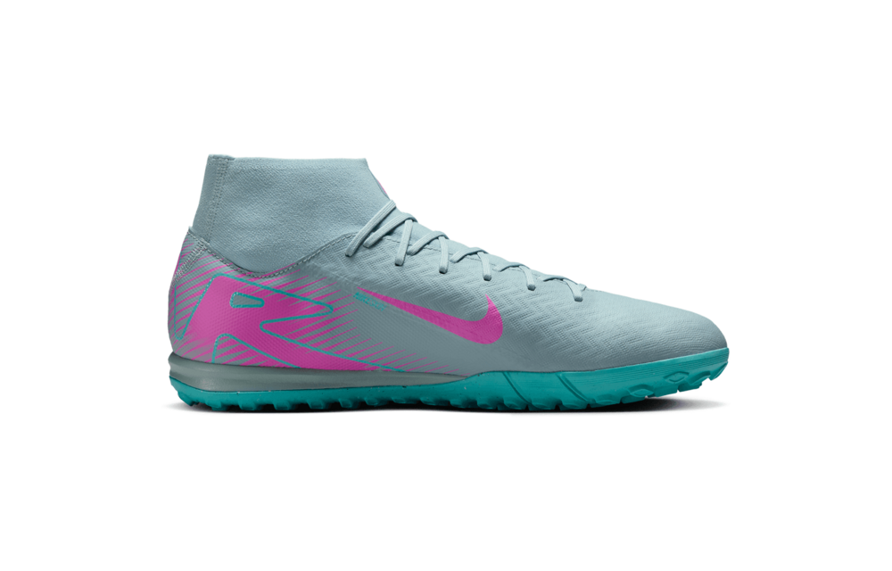 Nike Zoom Mercurial Superfly 10 Prism Academy TF Turf - Ocean Cube/Pink Blast