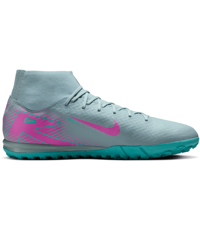 Nike Nike Zoom Mercurial Superfly 10 Prism Academy TF Turf - Ocean Cube/Pink Blast