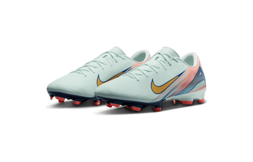 Nike Zoom Mercurial Vapor 16 CR7 MDS009 Academy FG Soccer Cleats - Barely Green/Metallic Gold