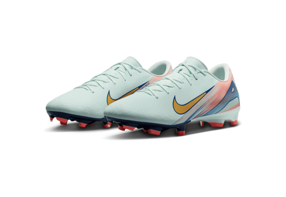 Nike Zoom Mercurial Vapor 16 CR7 MDS009 Academy FG Soccer Cleats - Barely Green/Metallic Gold