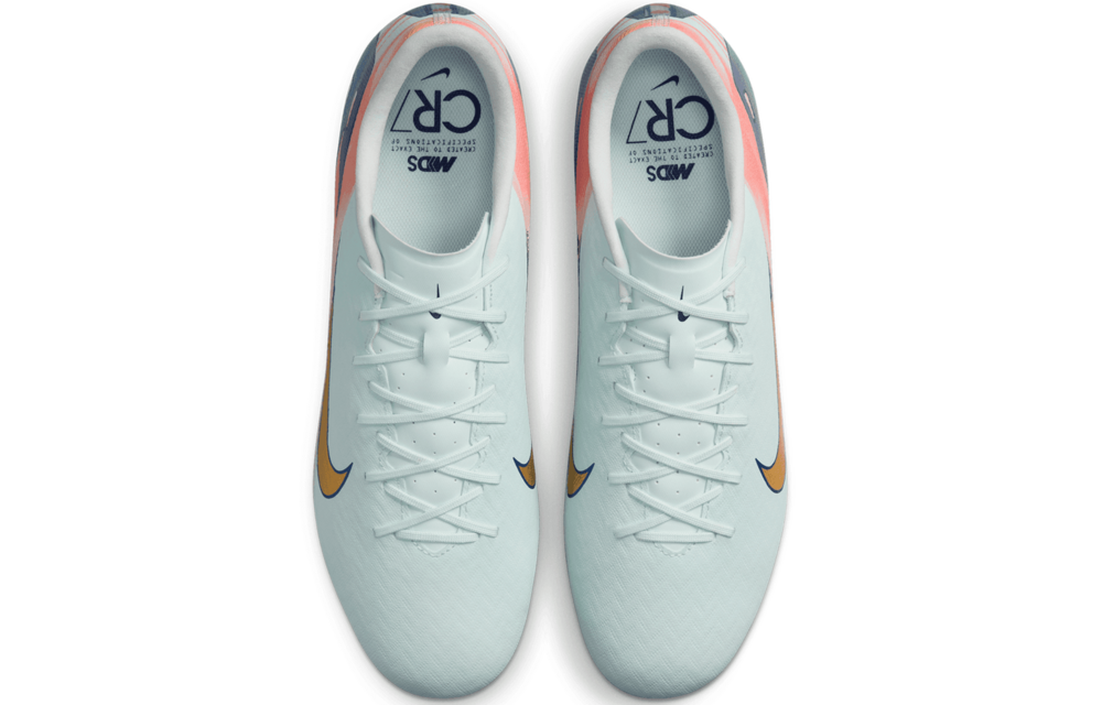 Nike Zoom Mercurial Vapor 16 CR7 MDS009 Academy FG Soccer Cleats - Barely Green/Metallic Gold