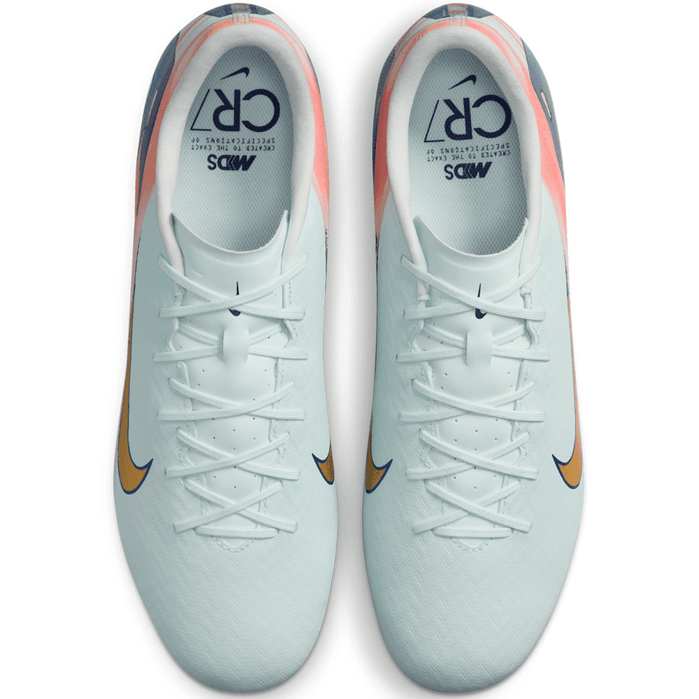 Nike Zoom Mercurial Vapor 16 CR7 MDS009 Academy FG Soccer Cleats - Barely Green/Metallic Gold