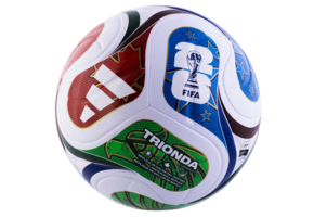 adidas FIFA World Cup 2026 Trionda FIFA Quality League Soccer Ball - White/Solar Blue/Red/Royal