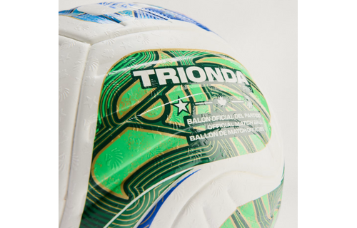 adidas FIFA World Cup 2026 Trionda FIFA Quality Pro Match Soccer Ball - White/Solar Blue/Red/Flash Lime