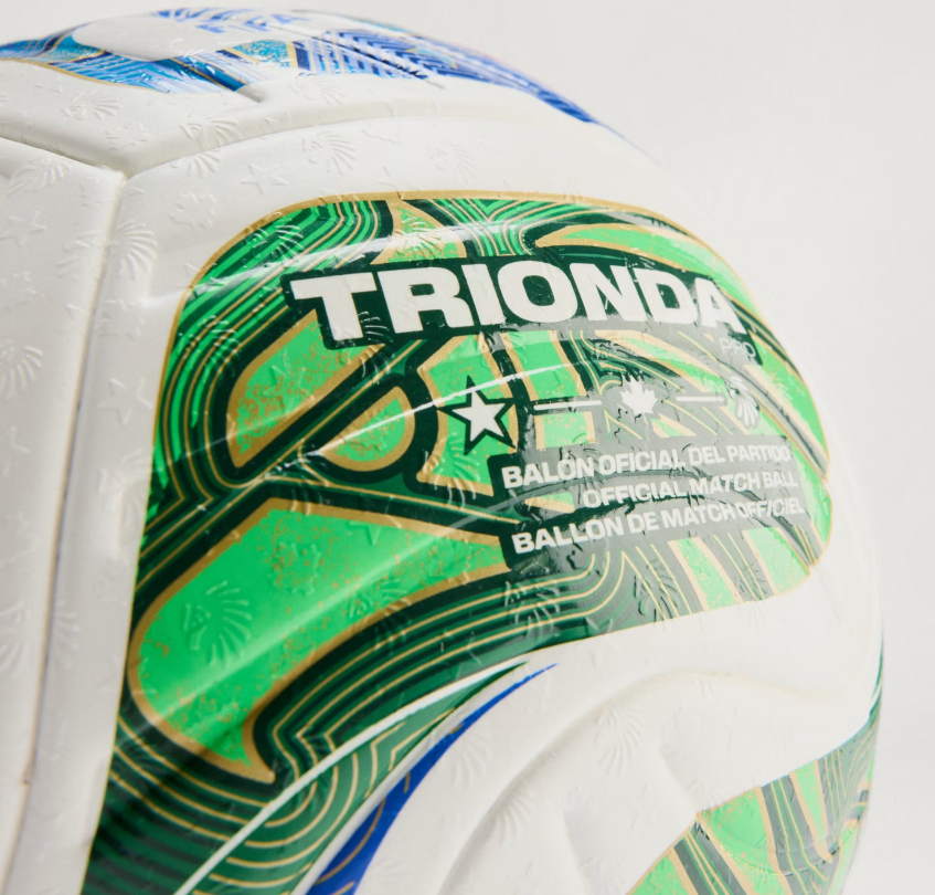 adidas FIFA World Cup 2026 Trionda FIFA Quality Pro Match Soccer Ball - White/Solar Blue/Red/Flash Lime