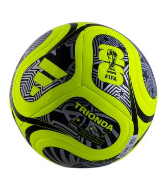 adidas adidas FIFA World Cup 2026 Trionda Club Soccer Ball - Lucid Lemon/Black/Silver Metallic