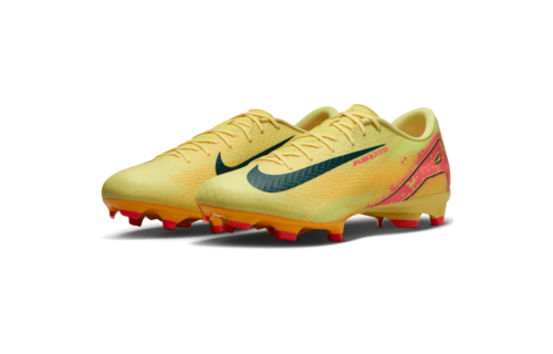 Nike Zoom Mercurial Vapor 16 KM Mbappe Academy FG / MG Soccer Shoes - Laser Orange/Armory Navy