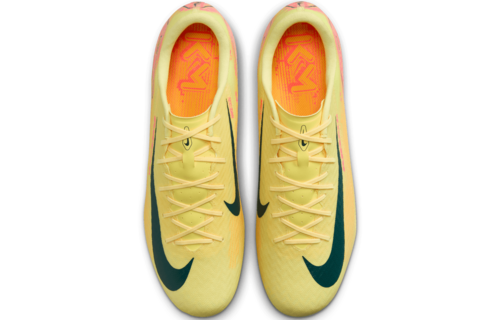 Nike Zoom Mercurial Vapor 16 KM Mbappe Academy FG / MG Soccer Shoes - Laser Orange/Armory Navy