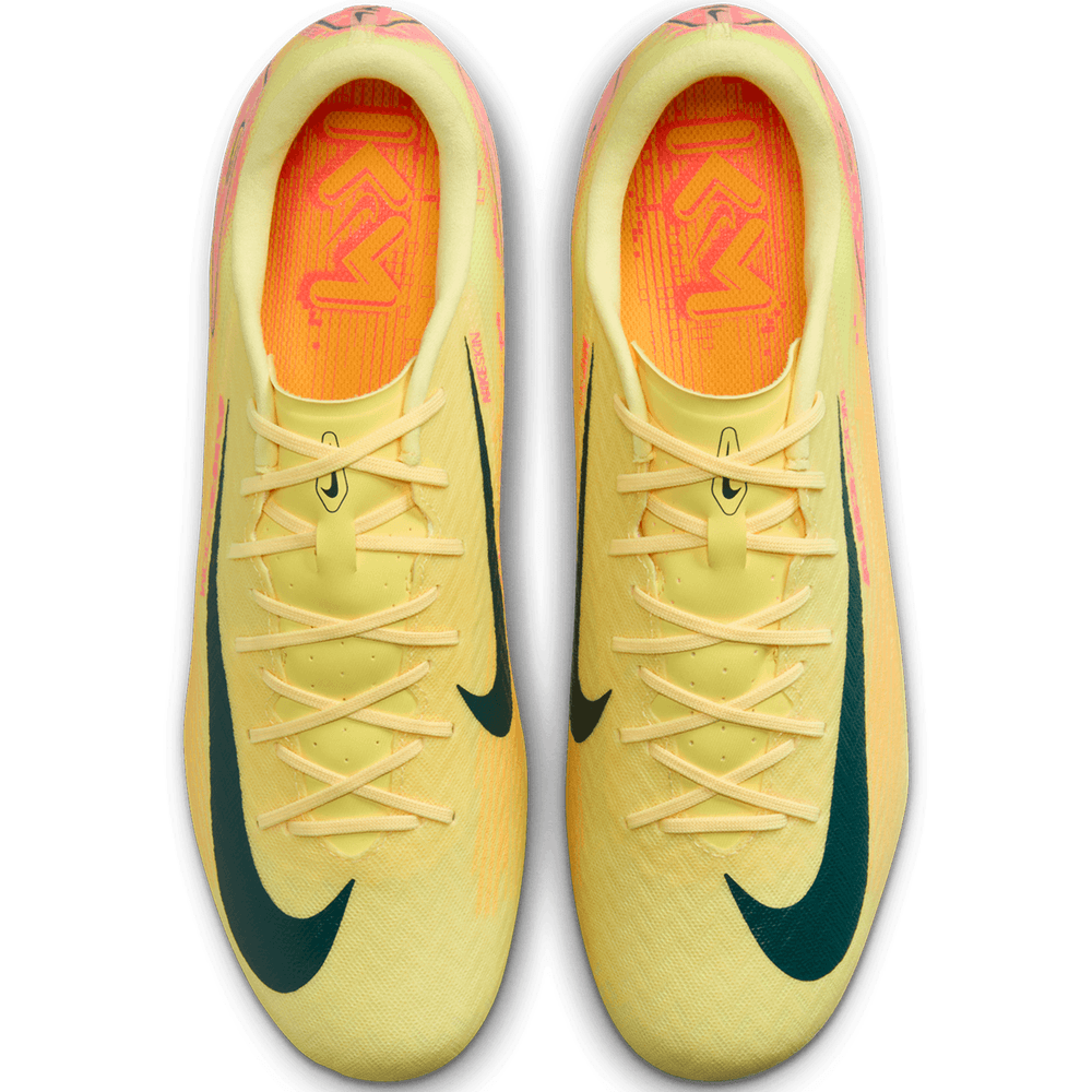 Nike Zoom Mercurial Vapor 16 KM Mbappe Academy FG / MG Soccer Shoes - Laser Orange/Armory Navy