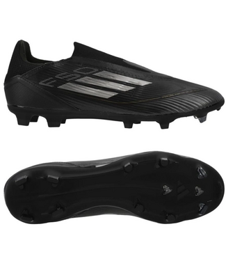 adidas adidas F50 League Laceless FG / MG Dark Spark Pack - Cold Black/Iron Metallic/Gold Metallic