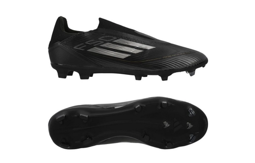 adidas F50 League Laceless FG / MG Dark Spark Pack - Cold Black/Iron Metallic/Gold Metallic