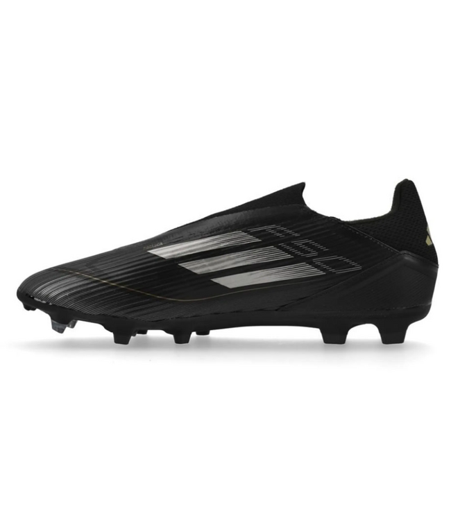 adidas adidas F50 League Laceless FG / MG Dark Spark Pack - Cold Black/Iron Metallic/Gold Metallic