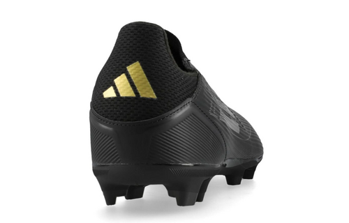 adidas F50 League Laceless FG / MG Dark Spark Pack - Cold Black/Iron Metallic/Gold Metallic