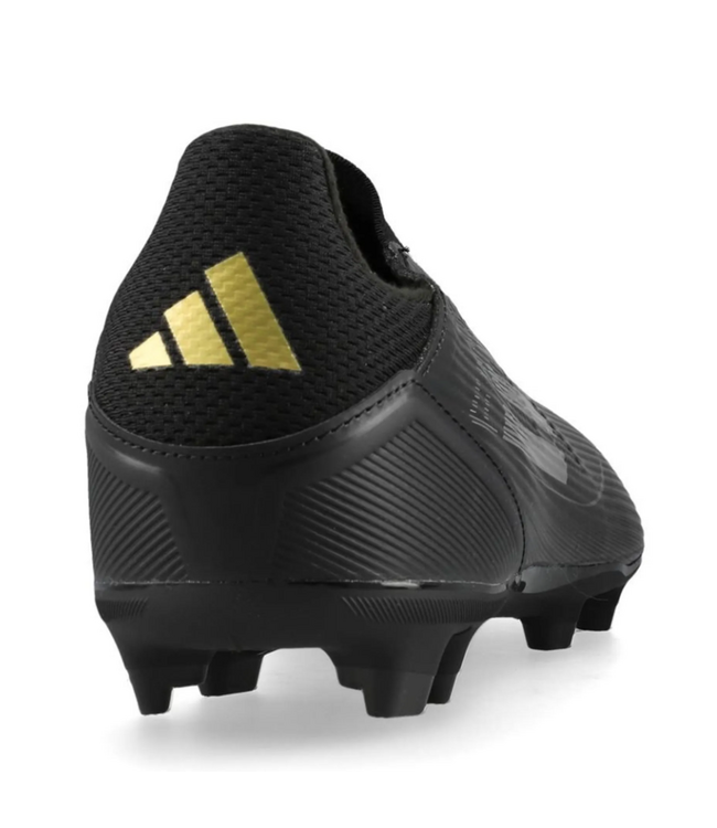 adidas adidas F50 League Laceless FG / MG Dark Spark Pack - Cold Black/Iron Metallic/Gold Metallic