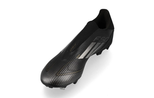 adidas F50 League Laceless FG / MG Dark Spark Pack - Cold Black/Iron Metallic/Gold Metallic