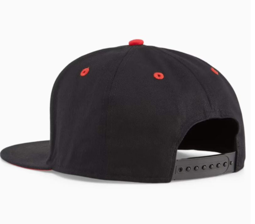 Puma AC Milan 2023 / 24 Flat Brim Hat - Black/Red