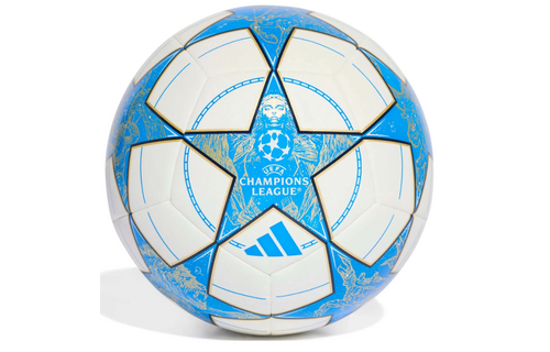 adidas UCL Champions League 25 / 26 Training Ball - White/Dark Blue/Pantone/Matte Gold