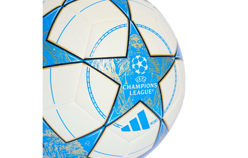 adidas UCL Champions League 25 / 26 Training Ball - White/Dark Blue/Pantone/Matte Gold