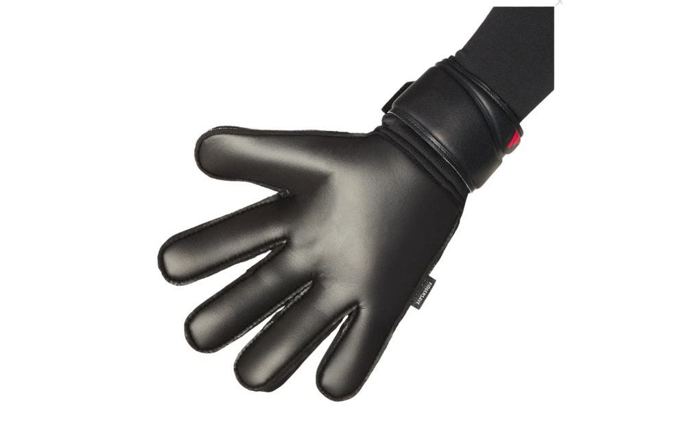 adidas Predator Match Fingersave Goalkeeper Gloves - Black/Lucid Red