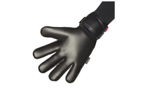 adidas Predator Match Fingersave Goalkeeper Gloves - Black/Lucid Red