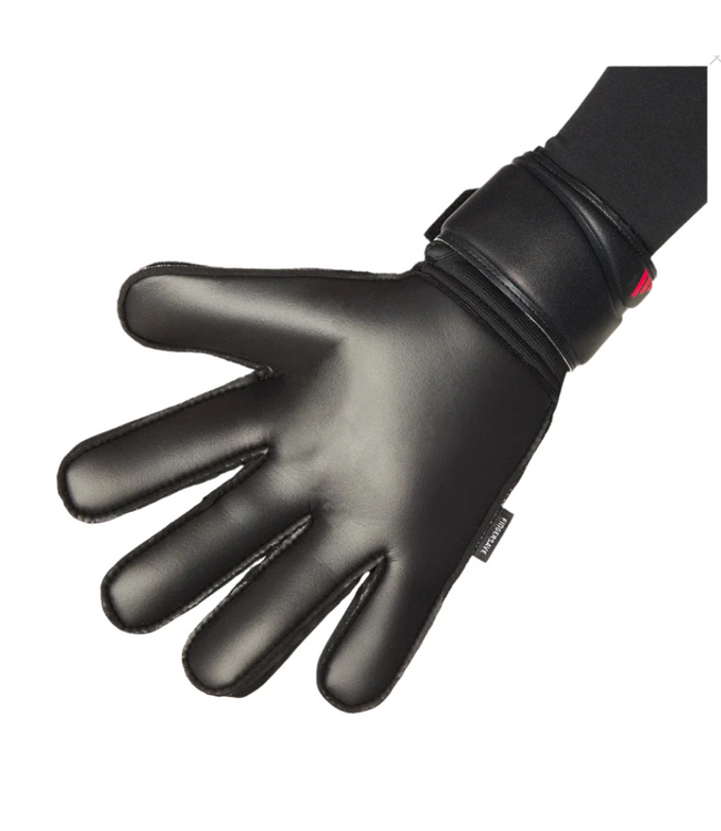 adidas adidas Predator Match Fingersave Goalkeeper Gloves - Black/Lucid Red