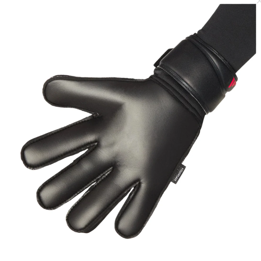 adidas Predator Match Fingersave Goalkeeper Gloves - Black/Lucid Red