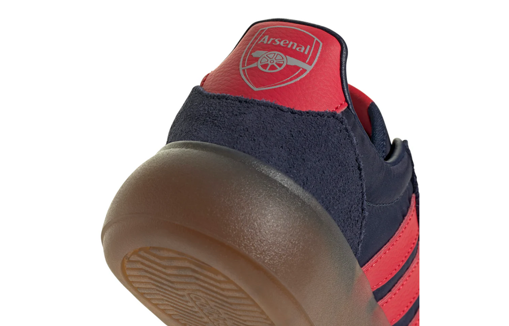 adidas Barreda Decode Arsenal IN Indoor Shoes - Night Indigo/Pure Ruby