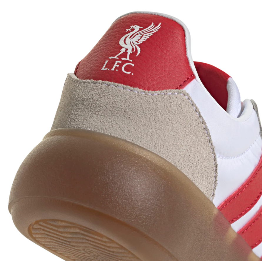 adidas Barreda Decode Liverpool FC IN Indoor Shoes - Cloud White/Strawberry Red