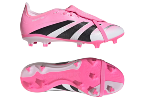 adidas Predator 25 League Fold Over Tongue FG Beckham - Beam Pink/Core Black/Cloud White